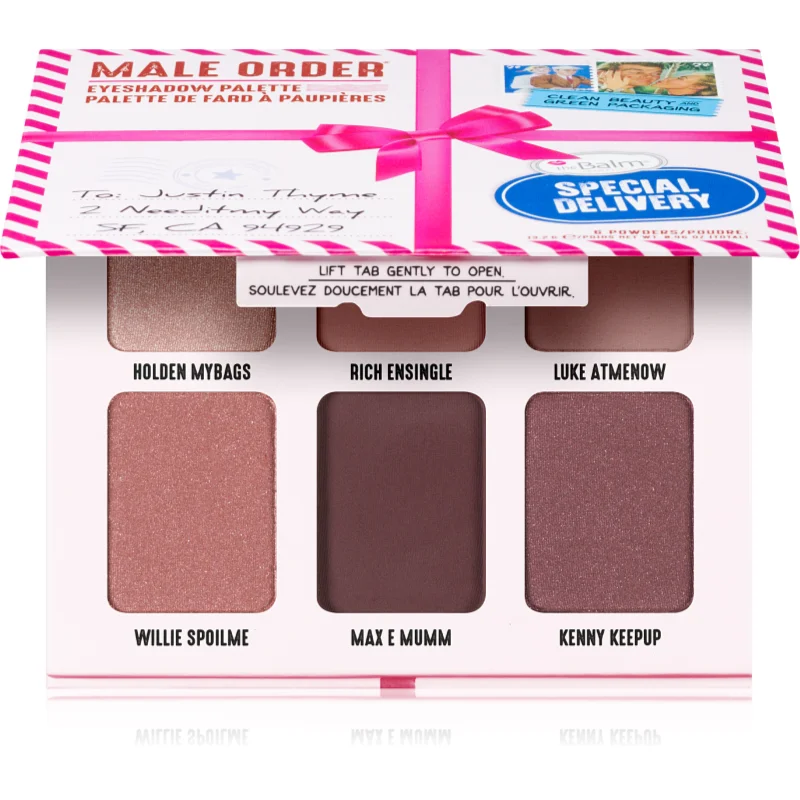 theBalm Male Order® Special Delivery paletka očních stínů 13