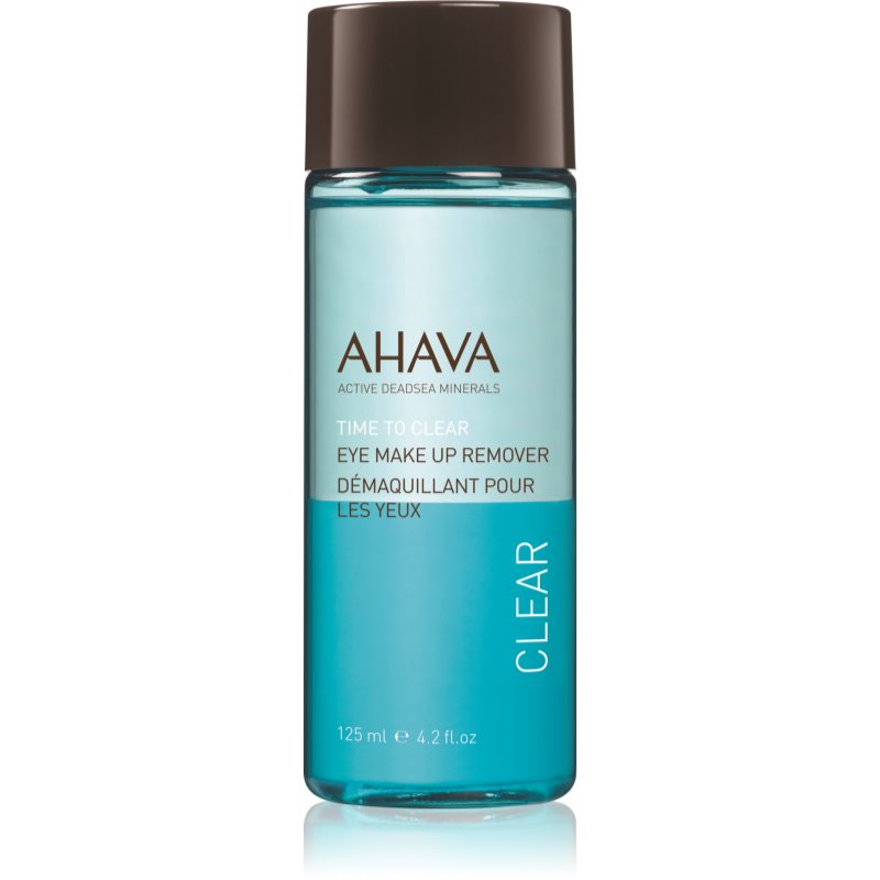 AHAVA Time To Clear odličovač voděodolného očního make-upu pro citlivé oči 125 ml - parfo.cz
