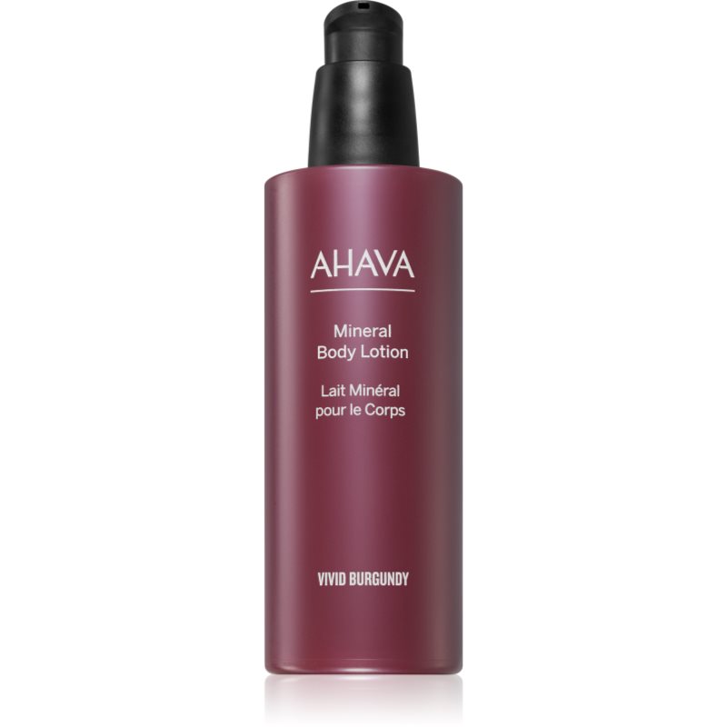 AHAVA Vivid Burgundy hydratační tělové mléko s minerály z Mrtvého moře 250 ml - parfo.cz