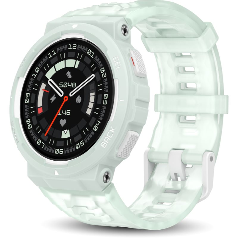 Amazfit Active Edge chytré hodinky barva Mint Green 1 ks - parfo.cz