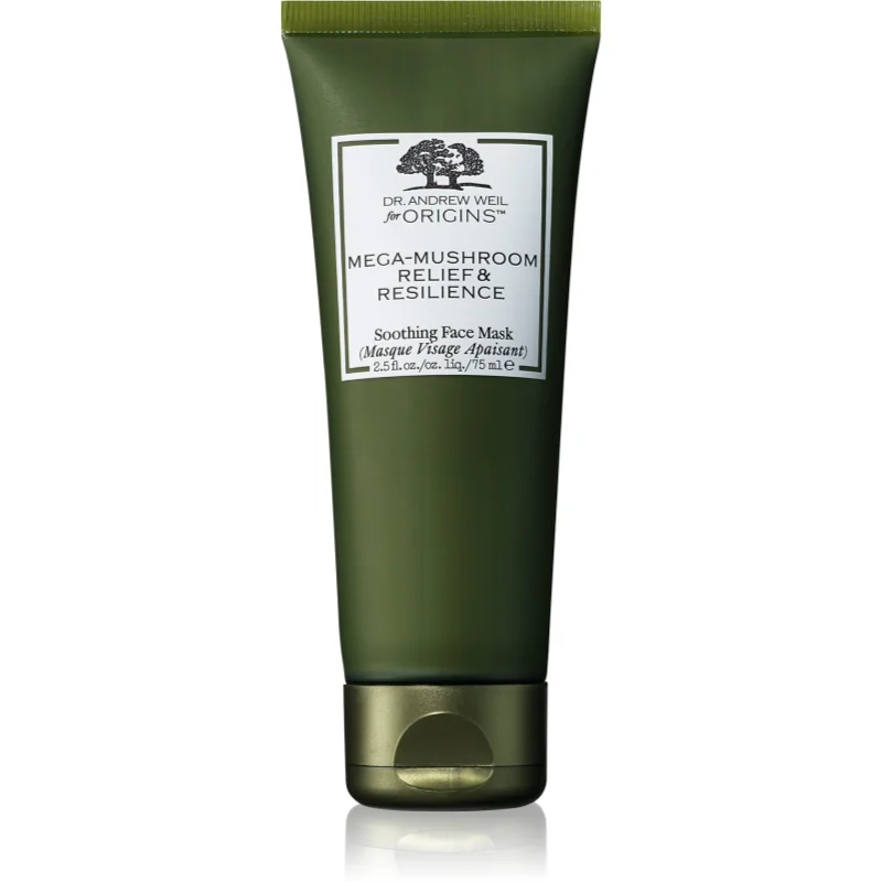 Origins Dr. Andrew Weil for Origins™ Mega-Mushroom Relief & Resilience Soothing Face Mask regenerační a hydratační maska na obličej 75 ml - parfo.cz