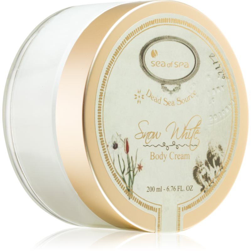 Sea of Spa Snow White tělový krém pro ženy 200 ml - parfo.cz