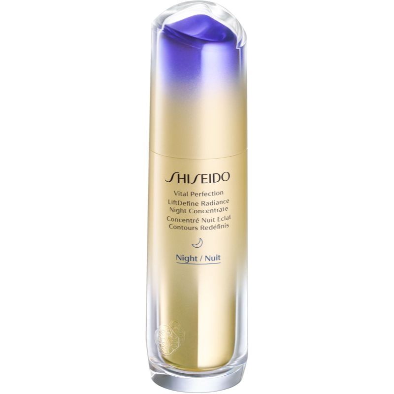 Shiseido Vital Perfection LiftDefine Radiance Night Concentrate noční sérum s liftingovým efektem 40 ml - parfo.cz