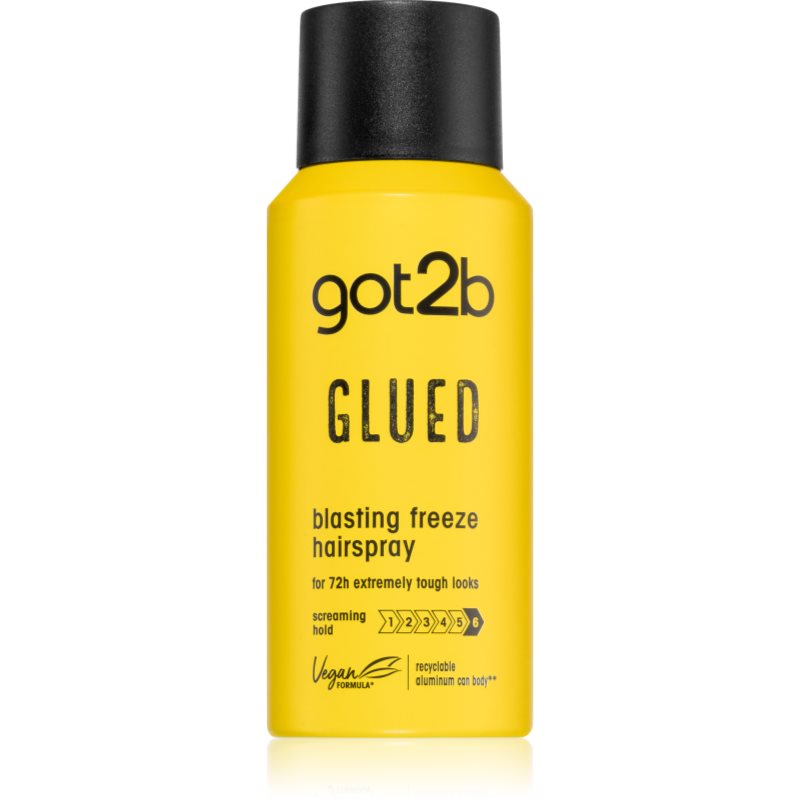got2b Glued lak na vlasy s extra silnou fixací 100 ml - parfo.cz