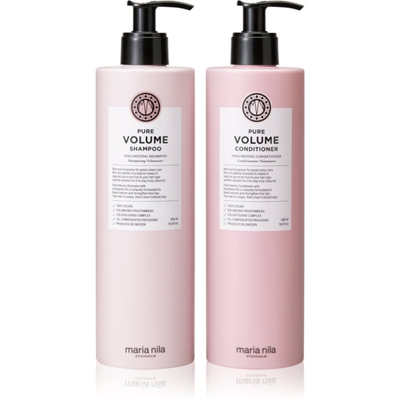 Maria Nila Pure Volume Bundle vlasová péče pro objem vlasů - parfo.cz