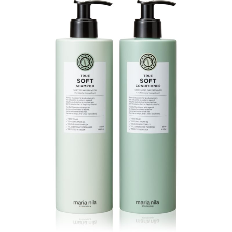 Maria Nila True Soft Bundle hydratační péče pro suché vlasy - parfo.cz