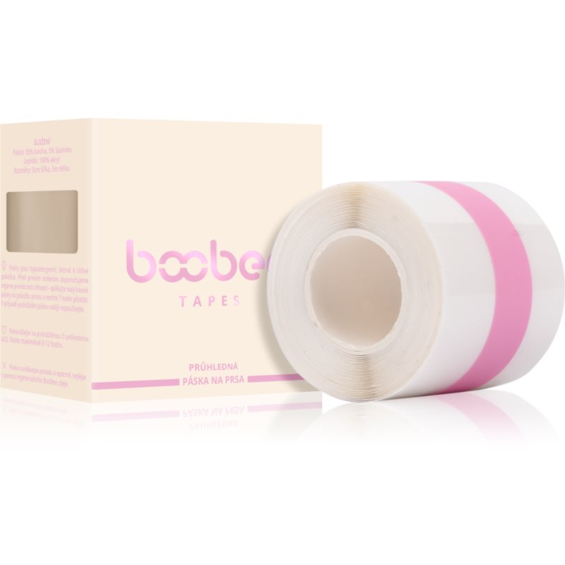 Boobee Tapes páska na prsa odstín Transparent 1 ks - parfo.cz