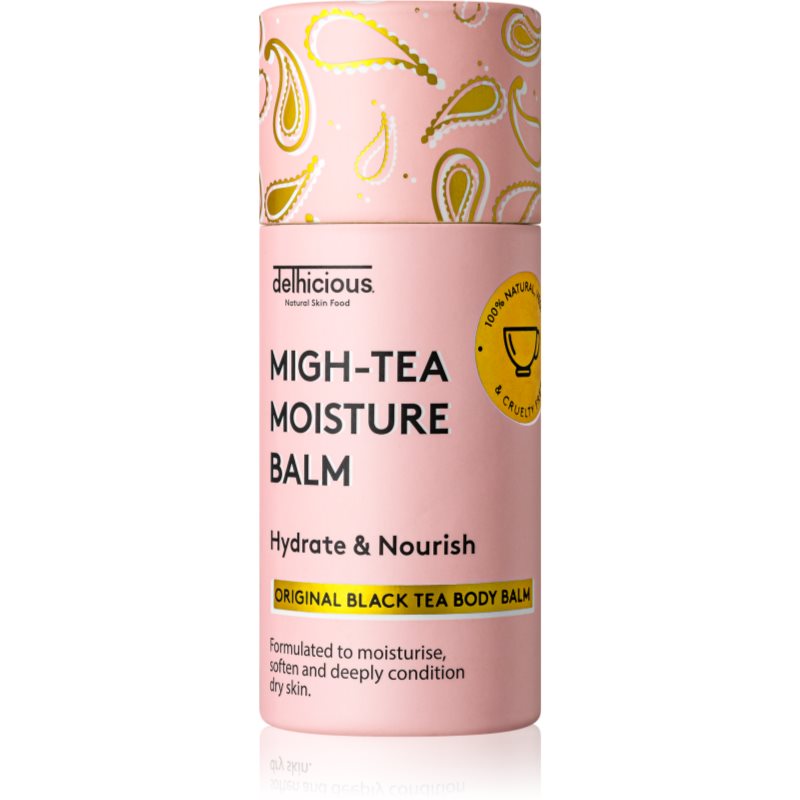 delhicious MIGH-TEA MOISTURE BALM intenzivně hydratační tělový balzám pro suchou a citlivou pokožku 70 g - parfo.cz