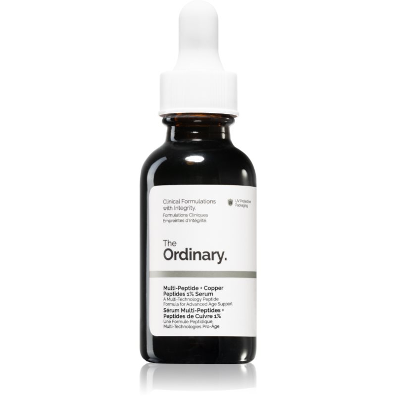 The Ordinary Multi-Peptide + Copper Peptides 1% protivráskové rozjasňující sérum 30 ml - parfo.cz
