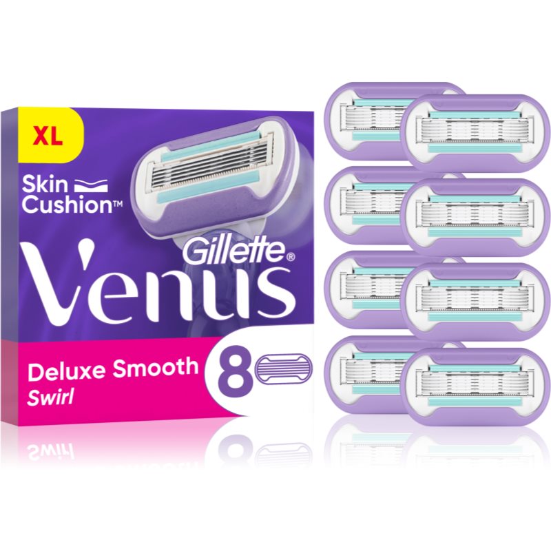 Gillette Venus Deluxe Smooth Swirl náhradní břity 8 ks - parfo.cz