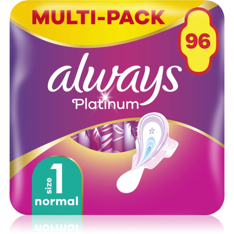 Always Platinum Normal vložky 96 ks - parfo.cz