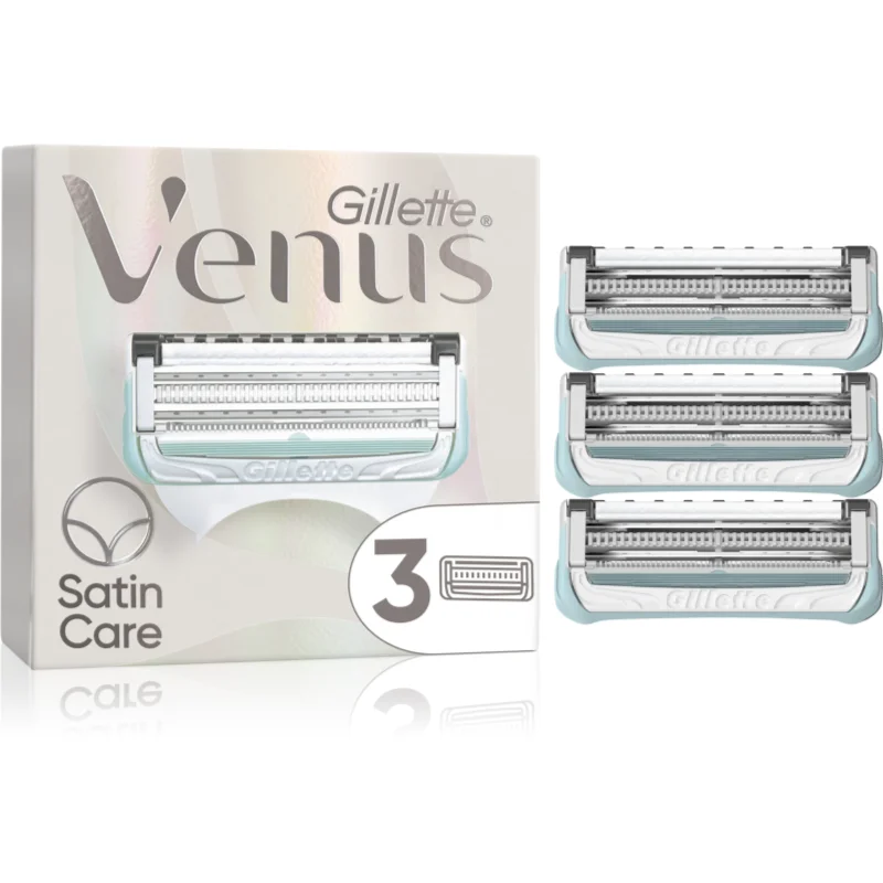 Gillette Venus Pubic Hair&Skin náhradní břity pro úpravu linie bikin 3 ks - parfo.cz