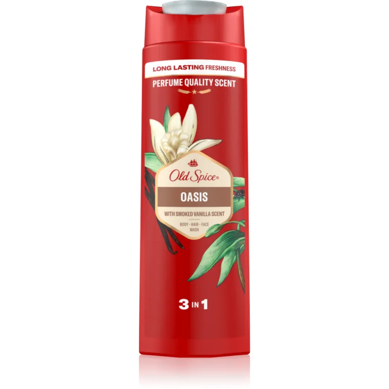 Old Spice Oasis sprchový gel pro muže 3 v 1 400 ml - parfo.cz