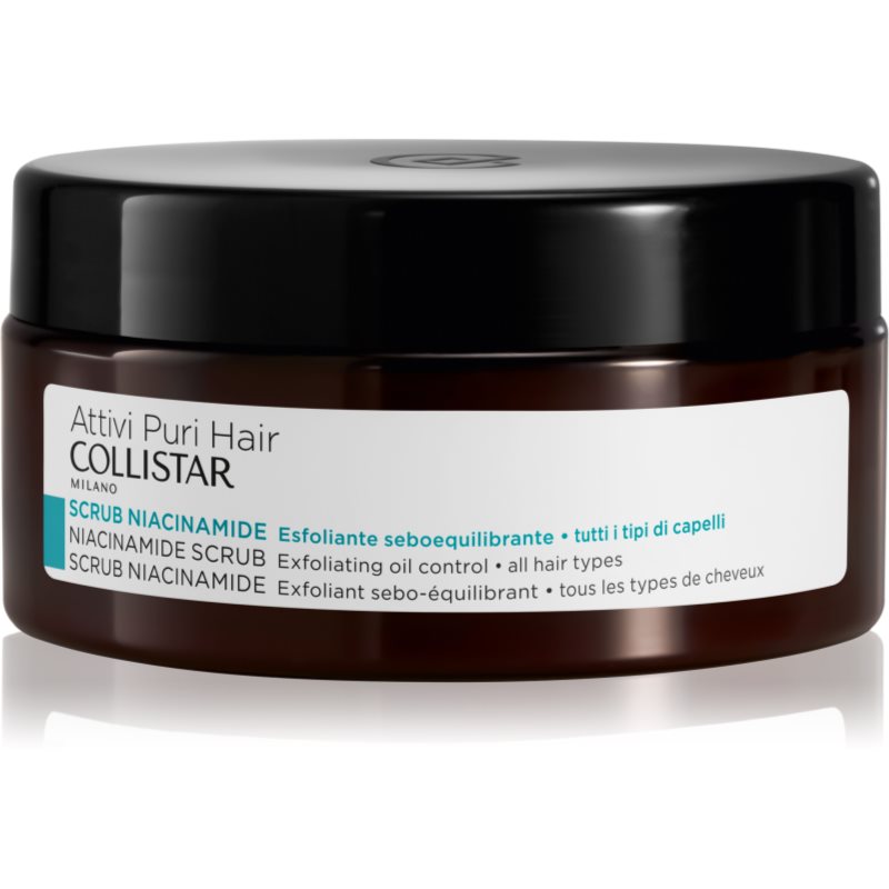 Collistar Hair Niacinamide Scrub Exfoliating Oil Control peeling na vlasovou pokožku 250 g - parfo.cz