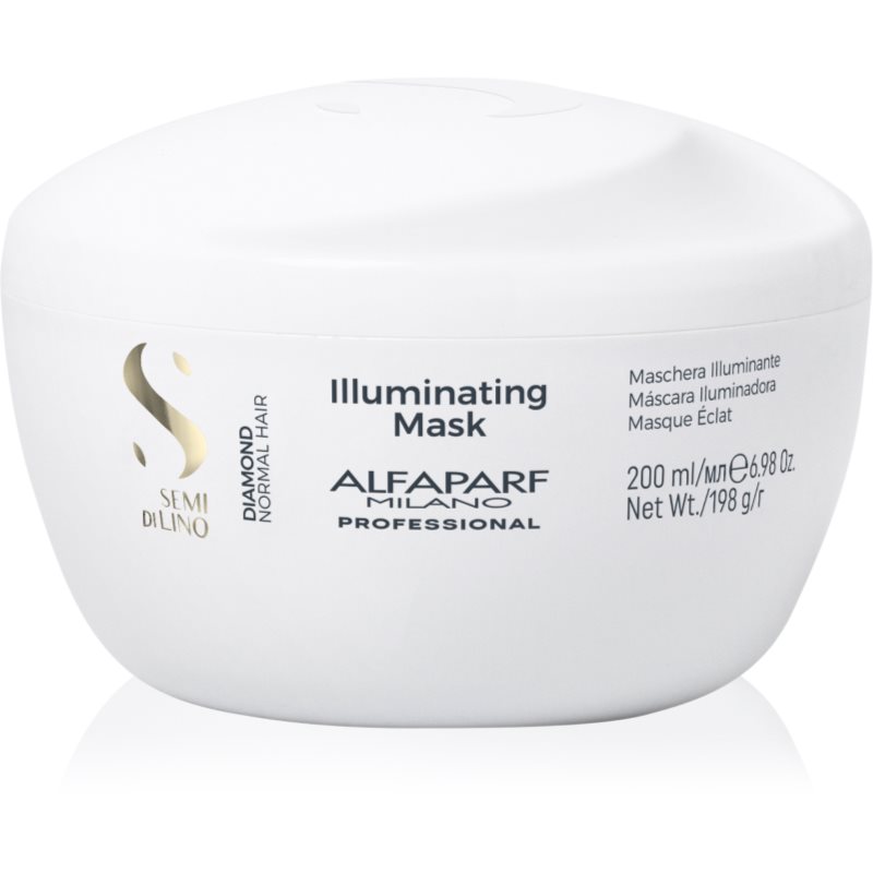Alfaparf Milano Semi di Lino Diamond Illuminating maska pro lesk 200 ml - parfo.cz