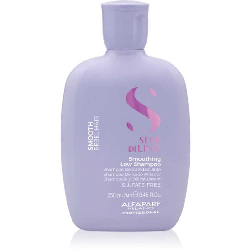Alfaparf Milano Semi di Lino Smooth uhlazující šampon pro nepoddajné a krepatějící se vlasy 250 ml - parfo.cz