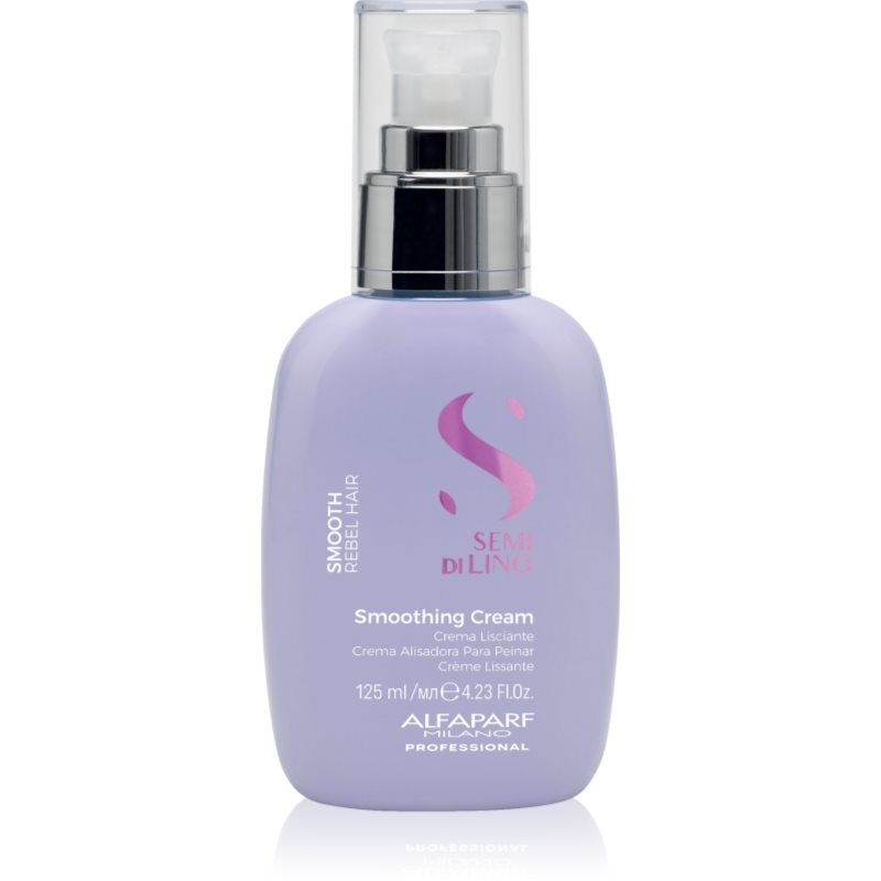 Alfaparf Milano Semi di Lino Smooth uhlazující mléko pro nepoddajné a krepatějící se vlasy 125 ml - parfo.cz