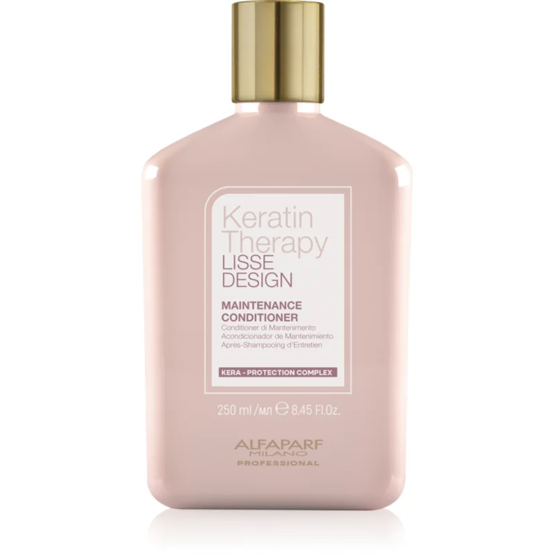 Alfaparf Milano Keratin Therapy Lisse Design jemný kondicionér pro lesk a hebkost vlasů 250 ml - parfo.cz