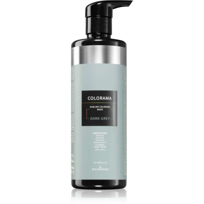 Kléral system Colorama barvicí maska pro všechny typy vlasů Dark Grey 500 ml - parfo.cz