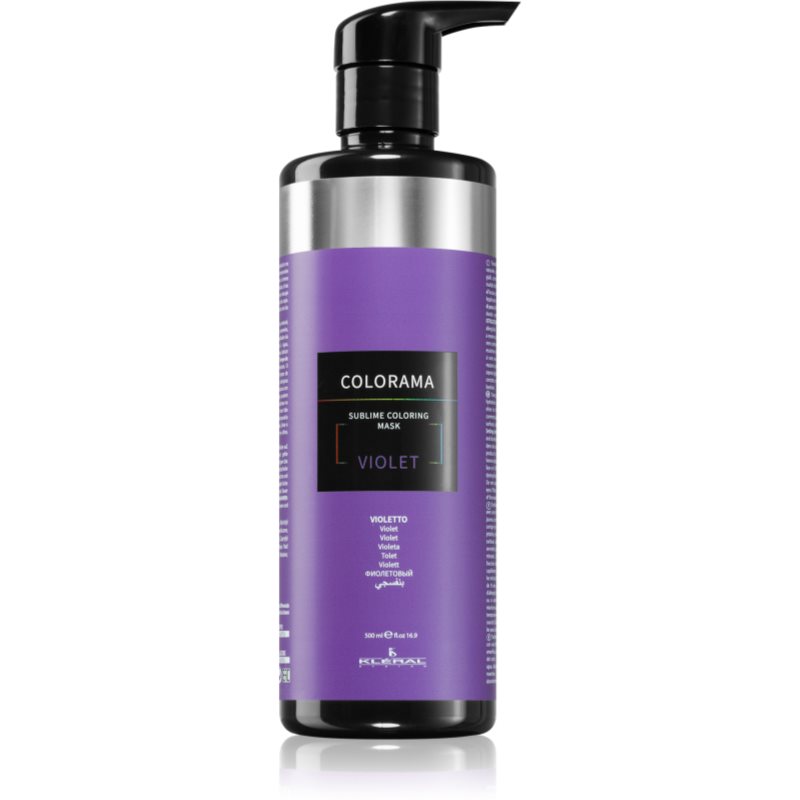 Kléral system Colorama barvicí maska pro všechny typy vlasů Violet 500 ml - parfo.cz