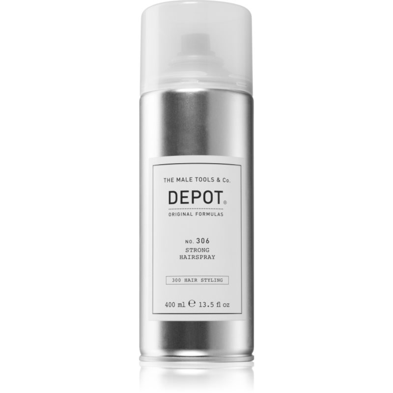 Depot No. 306 Strong Hairspray lak na vlasy se silnou fixací 400 ml - parfo.cz