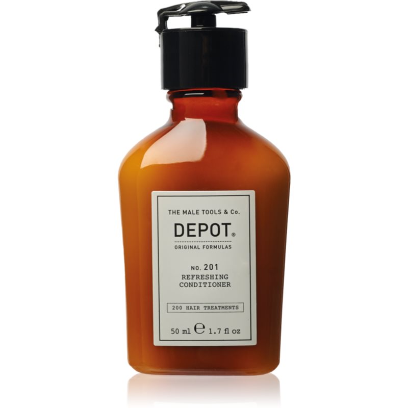 Depot No. 201 Refreshing Conditioner hydratační kondicionér pro lesk a hebkost vlasů 50 ml - parfo.cz