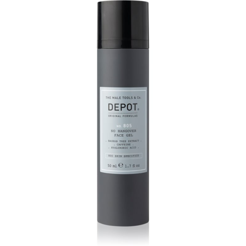 Depot No. 805 Hangover Face Gel hydratační gel pro všechny typy pleti 50 ml - parfo.cz