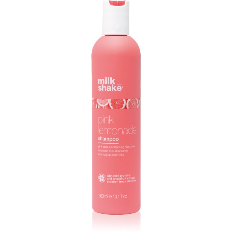Milk Shake Pink Lemonade tónovací šampon pro blond vlasy odstín Pink 300 ml - parfo.cz