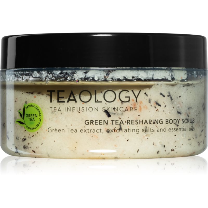 Teaology Green Tea Reshaping Body Scrub čisticí tělový peeling 450 g - parfo.cz