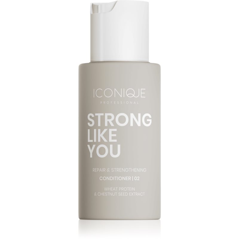 ICONIQUE Professional STRONG LIKE YOU Repair & Strengthening posilující kondicionér pro poškozené vlasy 70 ml - parfo.cz