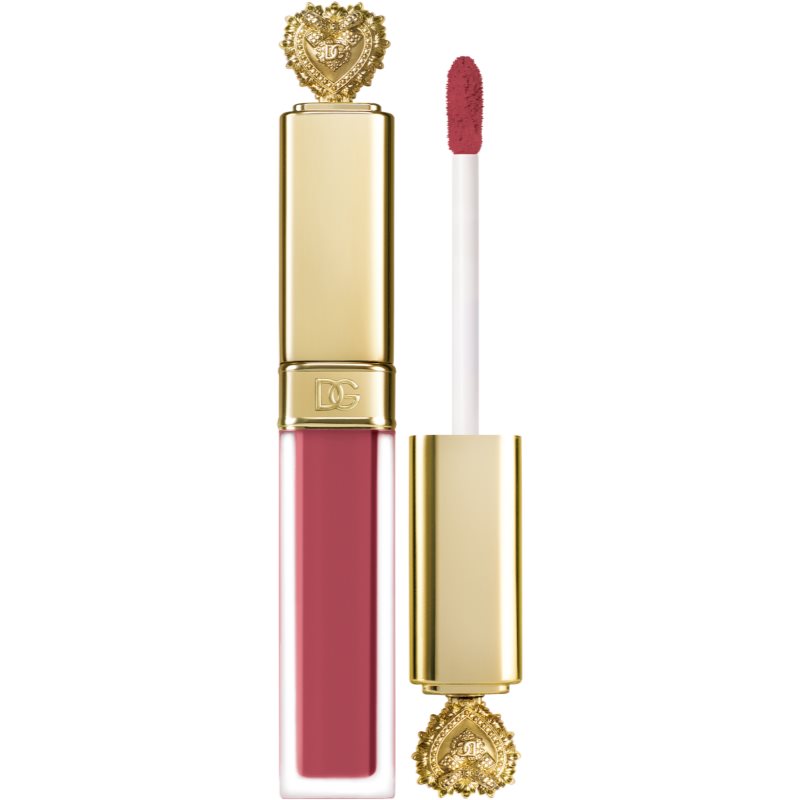 Dolce&Gabbana Flawless Everkiss Liquid Lip lehká tekutá matná rtěnka odstín GRATITUDE 200 5 ml - parfo.cz