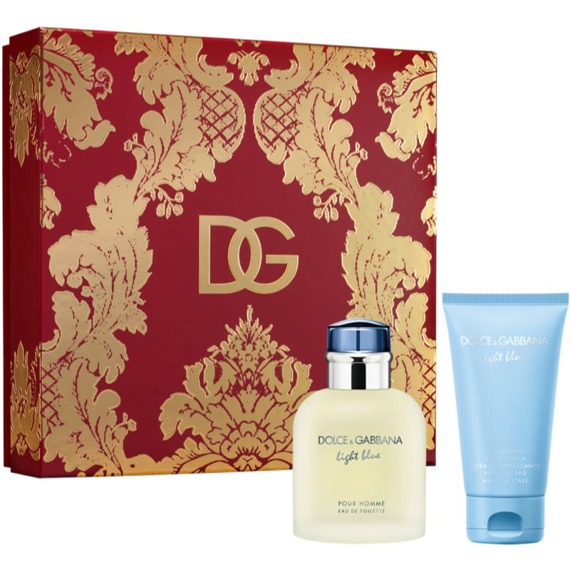 Dolce&Gabbana Light Blue Pour Homme EDT dárková sada pro muže - parfo.cz