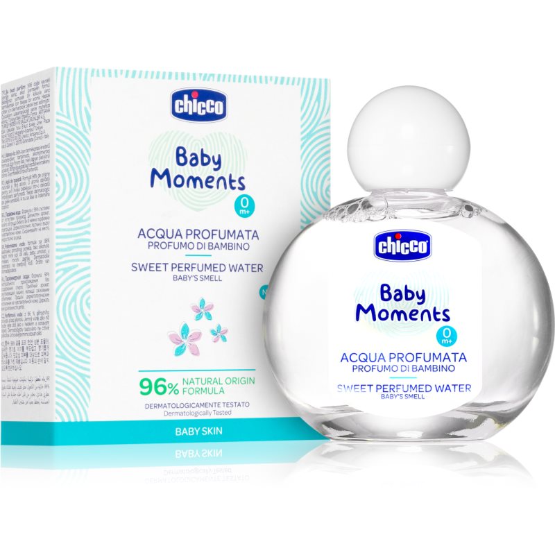 Chicco Baby Moments Sweet Perfumed Water parfémovaná voda pro děti od narození 100 ml - parfo.cz