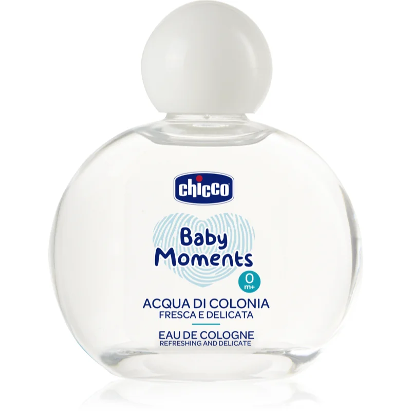 Chicco Baby Moments Refreshing and Delicate kolínská voda pro děti od narození 100 ml - parfo.cz