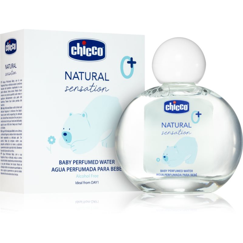 Chicco Natural Sensation Baby parfémovaná voda pro děti od narození 0+ 100 ml - parfo.cz