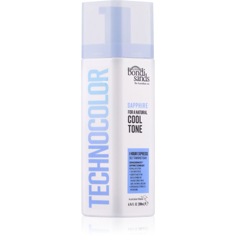 Bondi Sands Technocolor Sapphire samoopalovací pěna odstín Cool Natural 200 ml - parfo.cz
