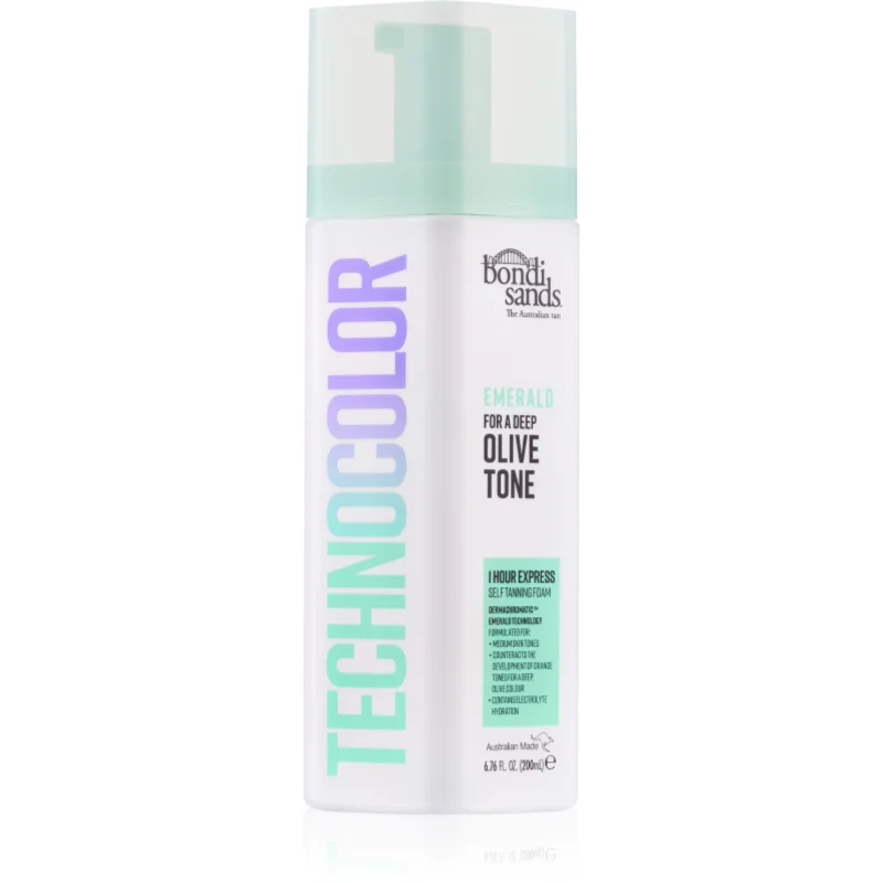 Bondi Sands Technocolor Emerald samoopalovací pěna odstín Golden Olive Bronze 200 ml - parfo.cz