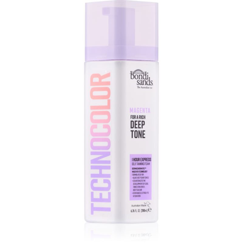 Bondi Sands Technocolor Magenta samoopalovací pěna odstín Deep Rich Tone 200 ml - parfo.cz