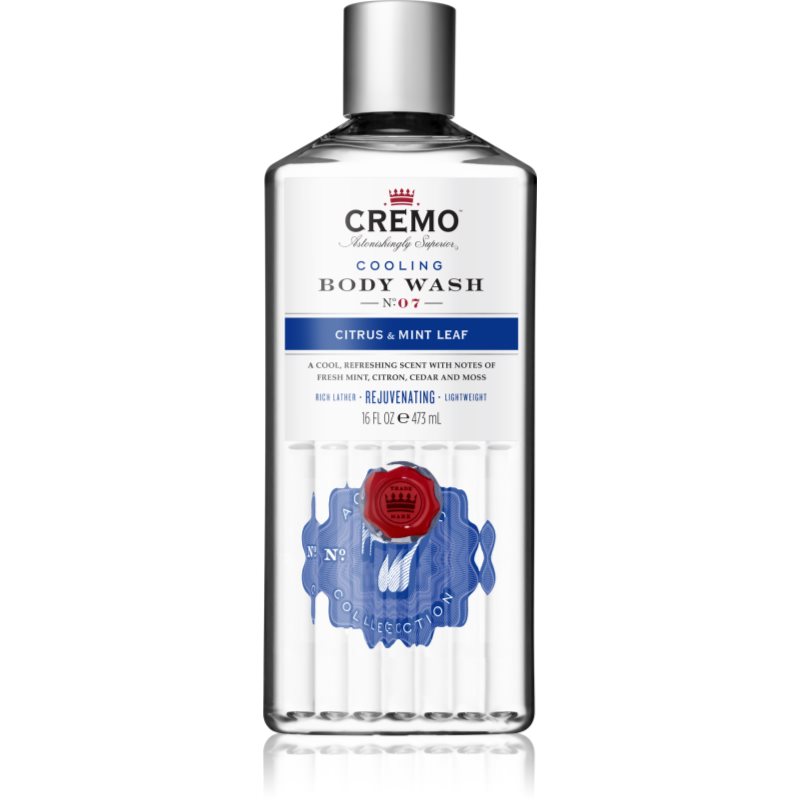 Cremo Cooling Body Wash Citrus & Mint Leaf hydratační sprchový gel 473 ml - parfo.cz