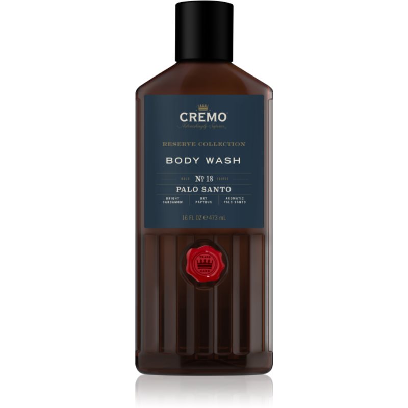 Cremo Reserve Collection Palo Santo energizující sprchový gel pro muže 473 ml - parfo.cz