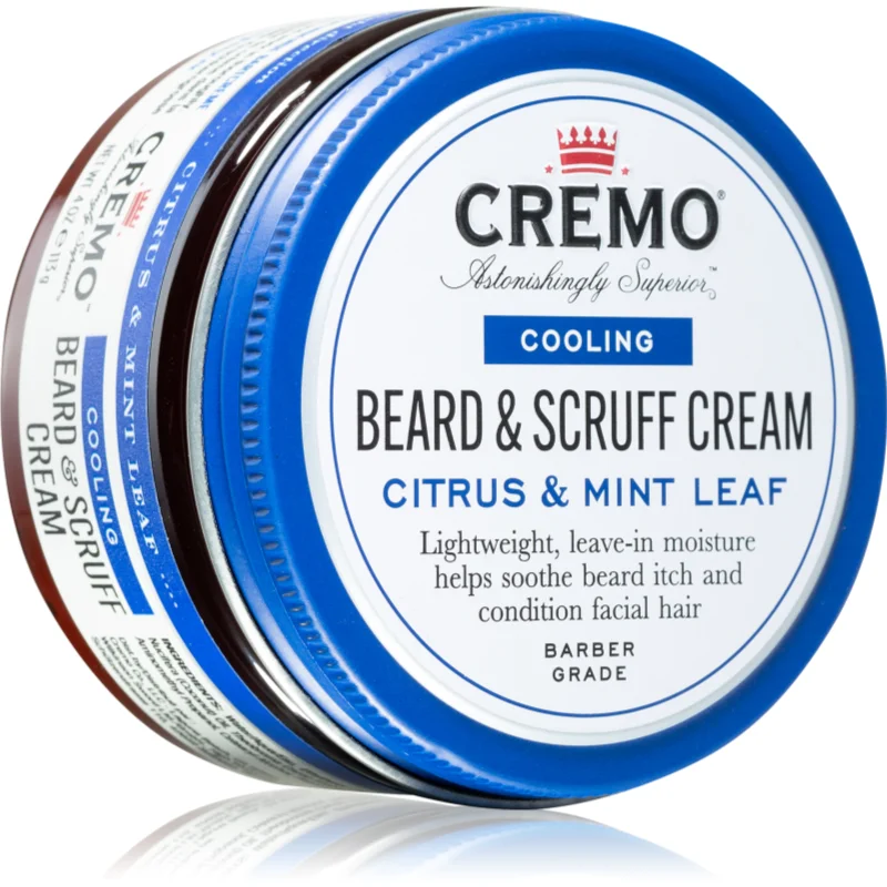 Cremo Citrus & Mint Leaf Beard Cream krém na vousy pro muže 113 g - parfo.cz