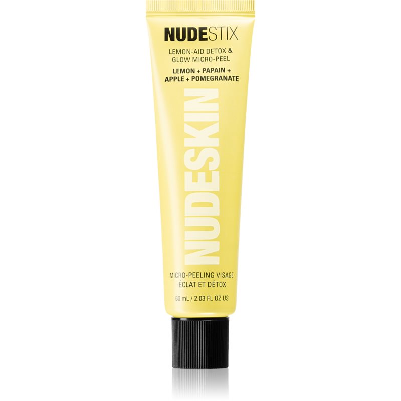 Nudestix Nudeskin Lemon-Aid Detox & Glow Micro-Peel rozjasňující peeling na obličej 60 ml - parfo.cz