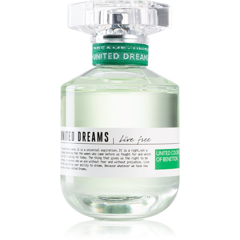 Benetton United Dreams for her Live Free toaletní voda pro ženy 50 ml - parfo.cz