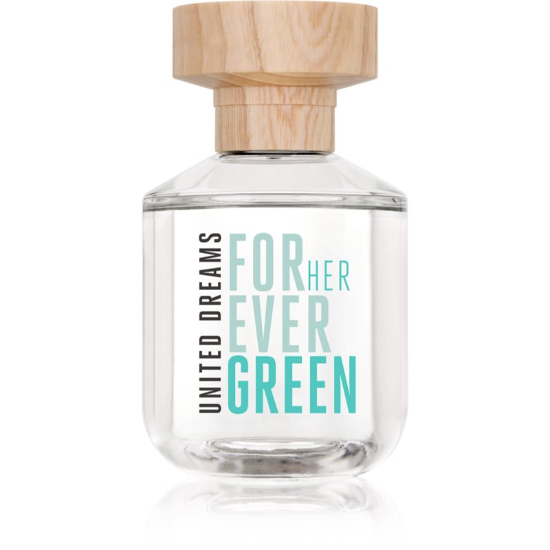 Benetton United Dreams for her Forever Green toaletní voda pro ženy 80 ml - parfo.cz