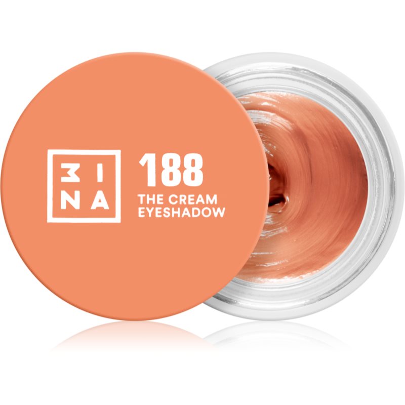 3INA The 24H Cream Eyeshadow krémové oční stíny odstín 188 Orange 3 ml - parfo.cz