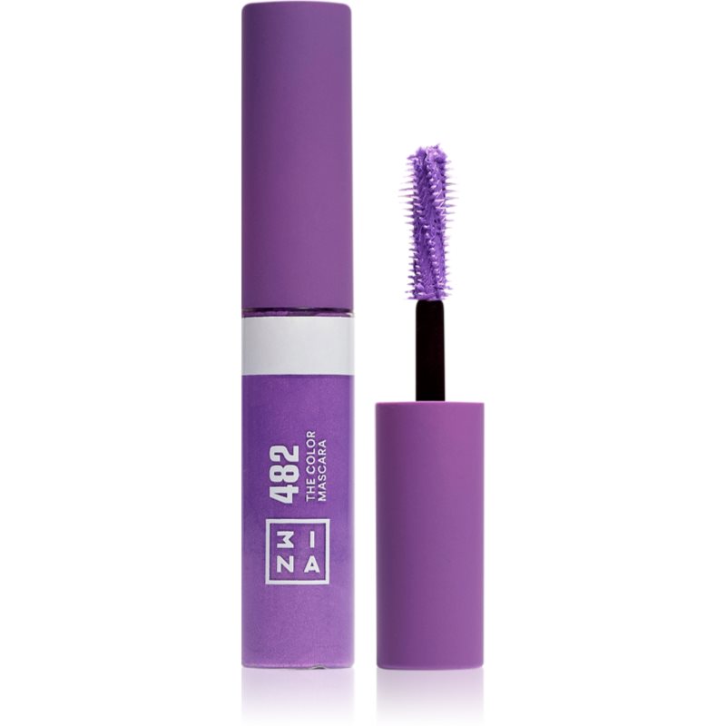 3INA The Color Mascara Mini řasenka odstín 482 - Purple 5