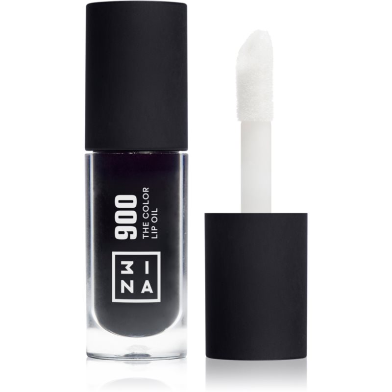 3INA The Color Lip Oil hydratační olej na rty odstín 900 - Jet black