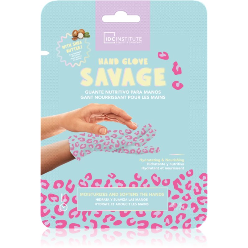 IDC Institute Hand Glove Savage hydratační maska na ruce 1 ks - parfo.cz