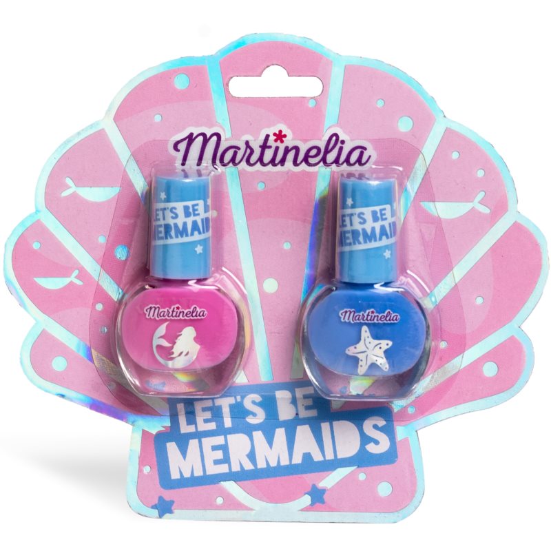 Martinelia Let´s be Mermaid Nail Duo sada laků na nehty pro děti více odstínů Pink