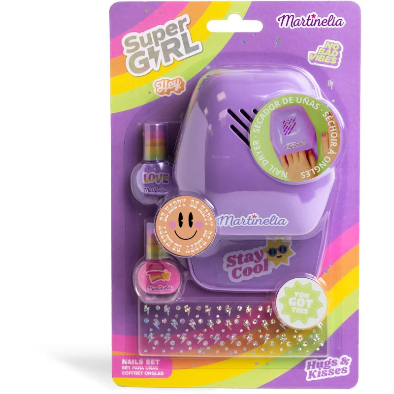 Martinelia Super Girl Nails sada na nehty pro děti 3+ - parfo.cz